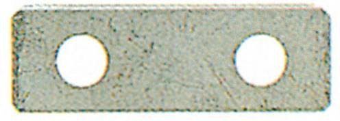Weidmüller Querverbinder 1064900000 aus Kunststoff in Silber, 5 Stück - Bild 1