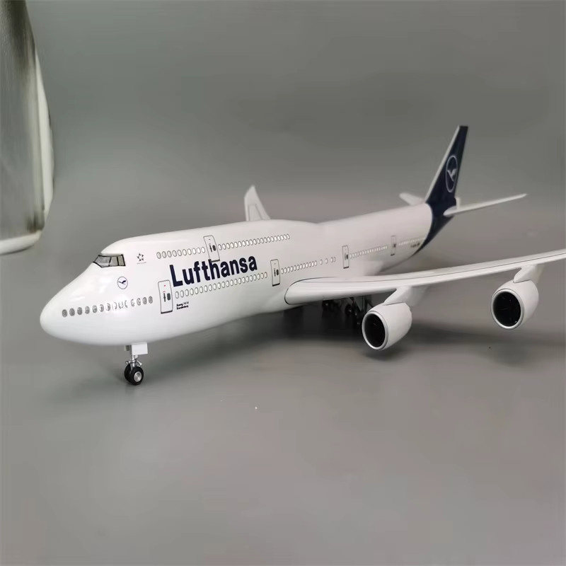 ZOCO Lufthansa B747 Modell Flugzeug, 1:150, Harz, Druckguss - Bild 2