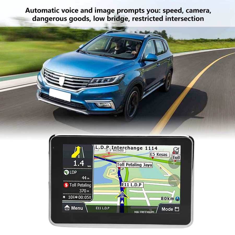 YOUTHINK Q5 Universeller 5-Zoll-Touchscreen Autonavigator mit GPS-Navigation, 8G Speicher und Europa-Karte - Bild 3