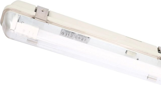 Shada LED-Wannenleuchte Grau, 20,5 W, 3100 lm, 4000 K, Länge: 150 cm - Bild 1