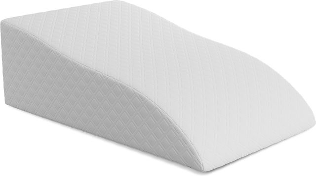 Bein-Lagerungskissen eloneo Visko-Mineralschaum, medium, weiß, B/T/H: 65 x 40 x 20 cm - Bild 1
