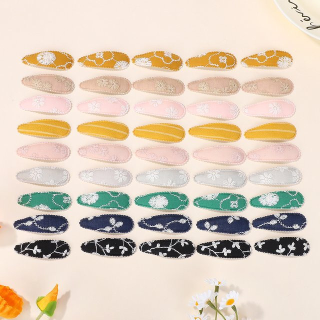 BABY BOWS Haar Clips, Waterdrop Form, Unisex - Bild 1