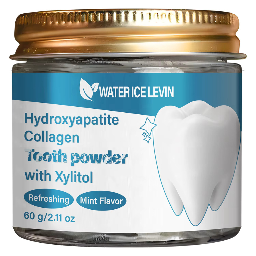 Water Ice Levin Zahnpulver mit Hydroxyapatit, Kollagen, Xylitol, Unisex - Bild 5