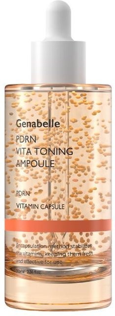 Genabelle PDRN Vita Toning Ampulle Serum, 70 ml, Vitamin C, Hyaluronsäure, Peptide - Bild 1