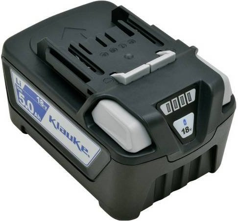 Klauke RALK1850 Li-Ion Werkzeug-Akku 18V 5.0Ah Schwarz - Bild 1