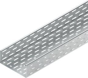 Niedax Kabelrinne RL 85.200 aus Stahl, sendzimirverzinkt, Farbe: Silber - Bild 1
