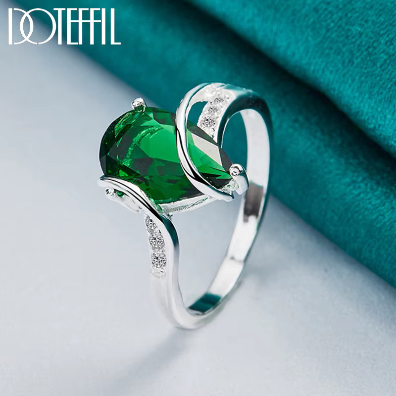 DOTEFFIL Ring, Kristall, Silber, Damen - Bild 4