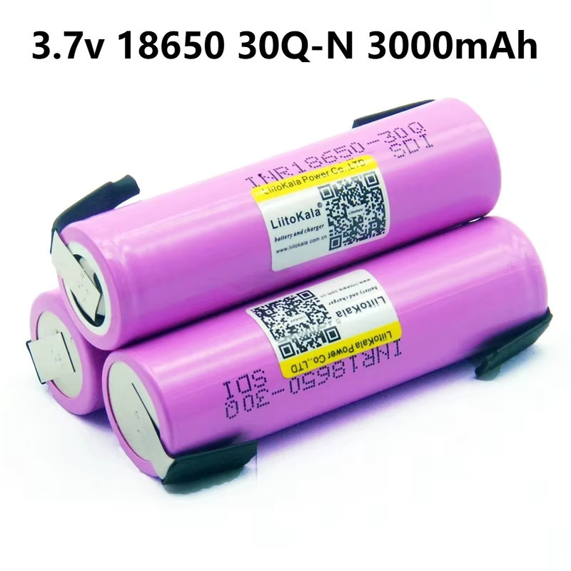 LiitoKala Li-Ion Akku 18650 3,7 V mit 3000 mAh und hoher Entladung - Bild 2