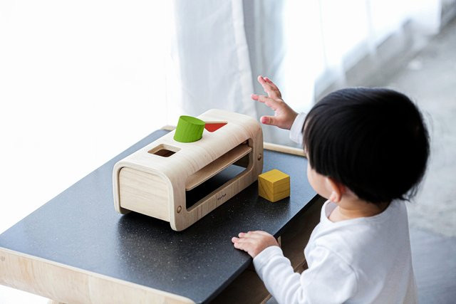 Plantoys Formen sortieren, Holz, ab 1 Jahr - Bild 1