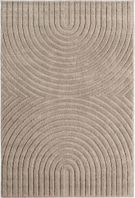 Ayyildiz Kurzflorteppich Boho-Design Beige B: 60 cm, L: 110 cm - Bild 1
