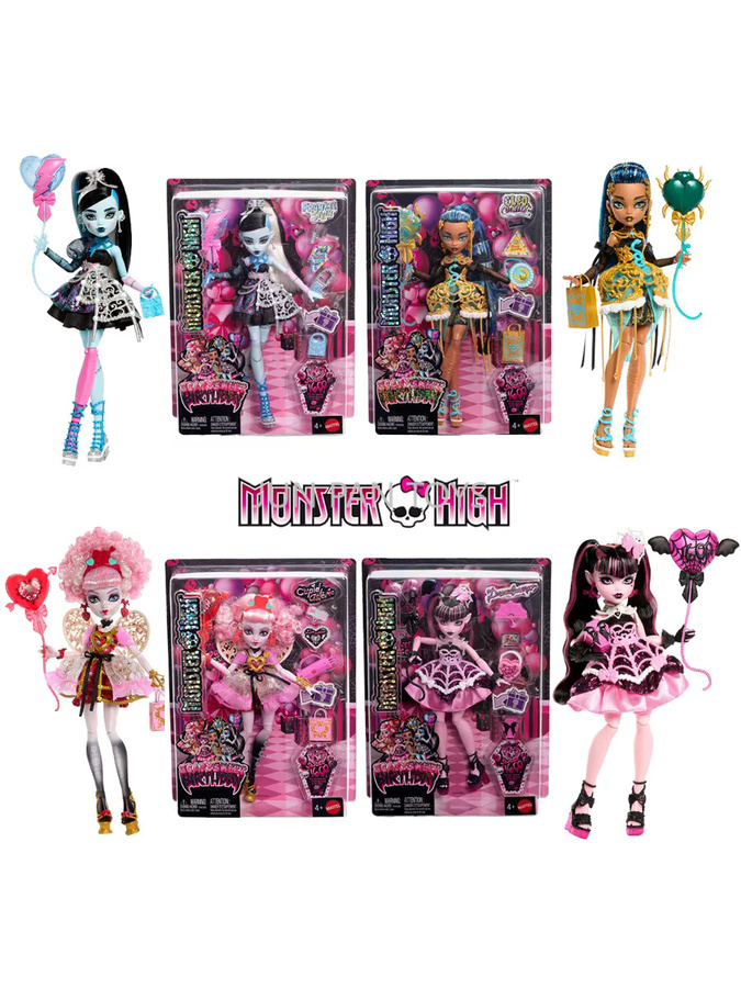 Mattel Monster High Scary Sweet Birthday Fashion Doll, Actionfigur, ab 4 Jahren - Bild 4