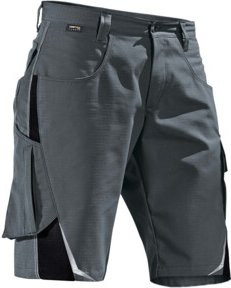 Kübler Arbeitshose Pulsschlag Bermuda 2524 anthrazit/schwarz Größe 40 mit Reflexstreifen und Knieschutztaschen - Bild 1