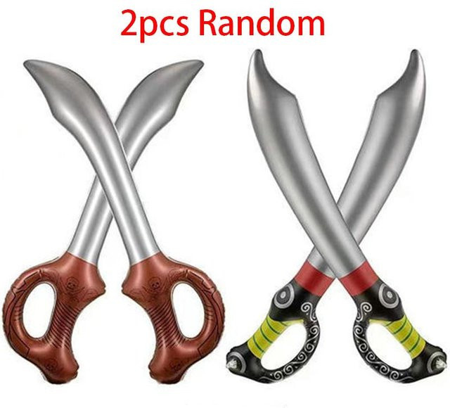 Piratenschwert Messer Ballon, aufblasbare Spielzeuge, PVC - Bild 1