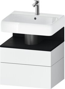 Duravit Waschtischunterschrank Qatego in Weiß, B/T/H: 59 x 47 x 59 cm - Bild 1