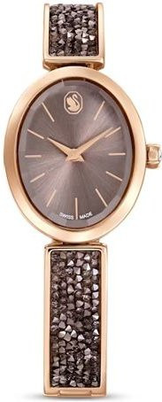 Swarovski Armbanduhr, Quarz, Edelstahl, Braun, Damen - Bild 1
