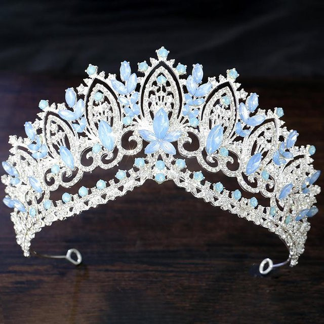 Cenmon Diadem, Metall, Schwarz, Kristall, Damen - Bild 1