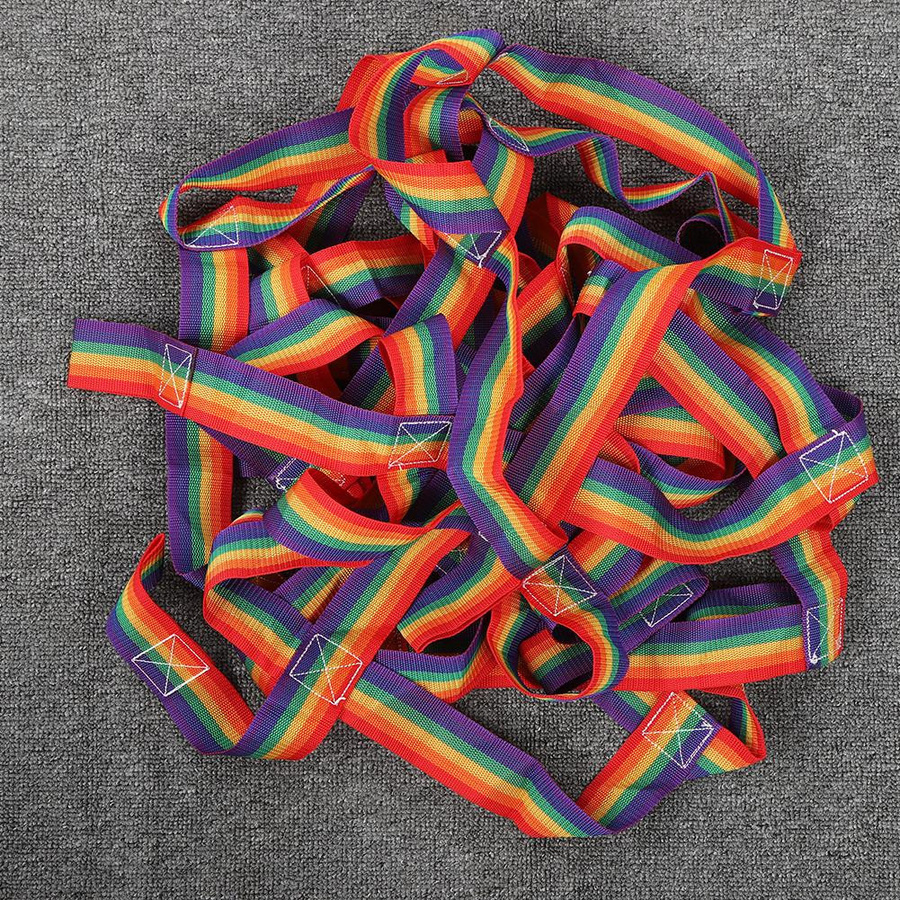 KaiSai Kletternetz Nylon Bunt - Bild 2