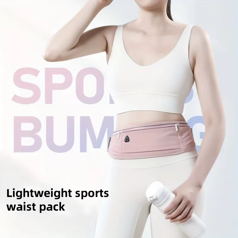 BRYNTHORX Laufgürtel-Tasche in Schwarz, wasserdichte Sport-Hüfttasche mit Handyhalter für Männer und Frauen - Bild 2