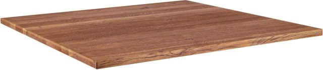 VEGA Indoor-Tischplatte Torres rechteckig aus Holz in Eiche antik/braun, B: 120 cm, T: 80 cm, H: 3 cm - Bild 1