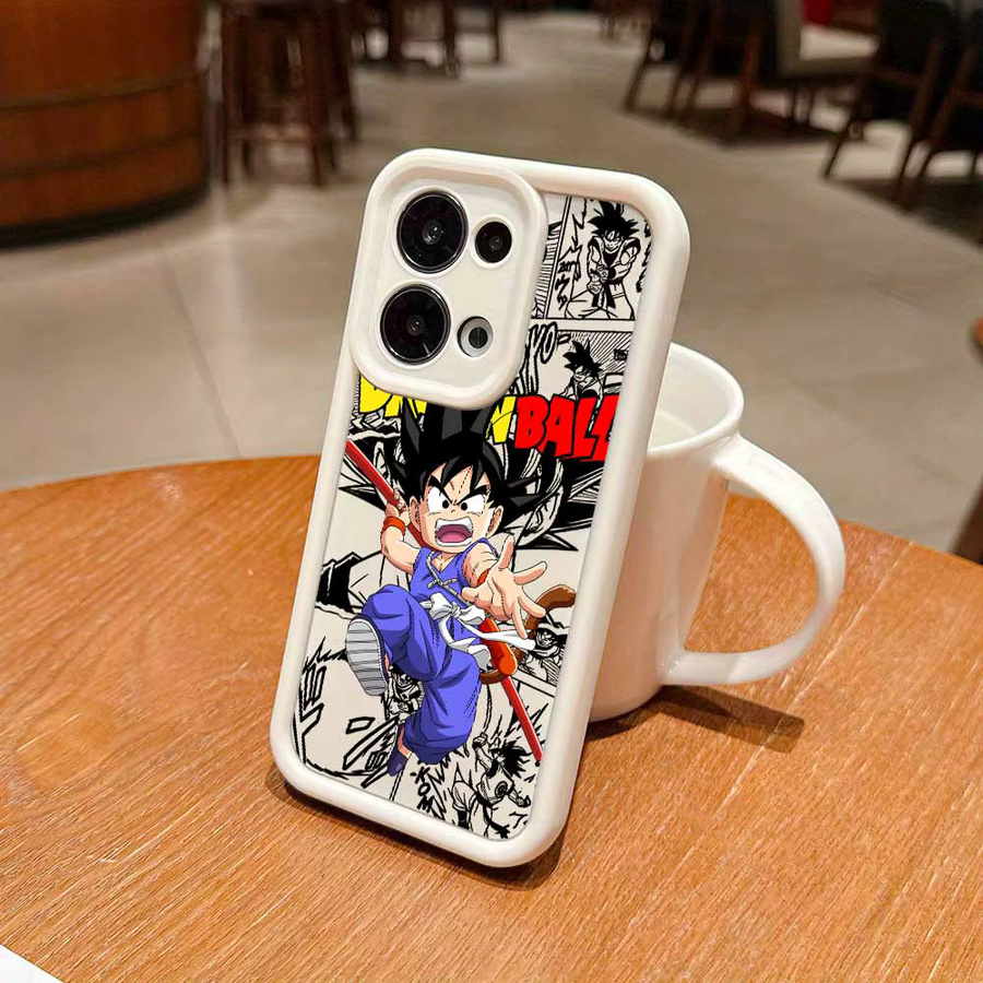 D-Dragon Ball Son Goku Handyhülle mit Lanyard für Xiaomi 15 14 14T 15T POCO X7 X6 M8 M7 M6 F8 F7 Pro Plus, Mehrfarbig - Bild 3