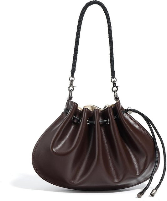 Wucifang Bags Umhängetasche Kuhfell, black, Unisex - Bild 1