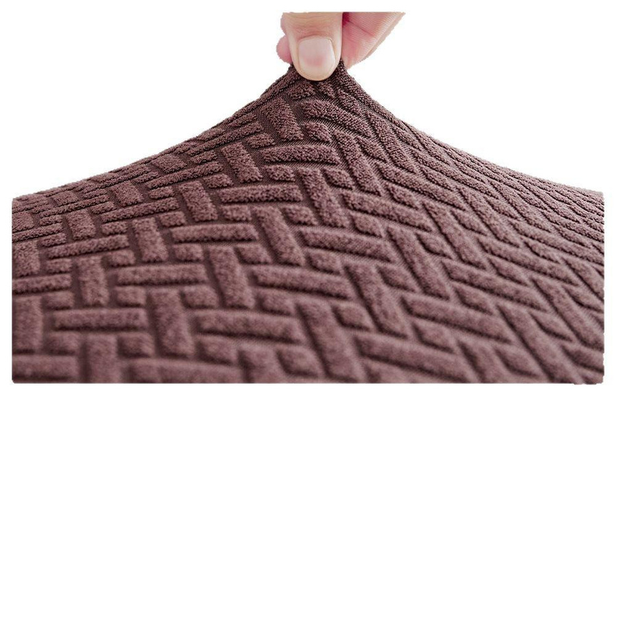 Yiran Furniture Wasserdichter und elastischer Esstischstuhlbezug aus Polyester, einteilig, B/T/H: 35 x 35 x 4 cm - Bild 2