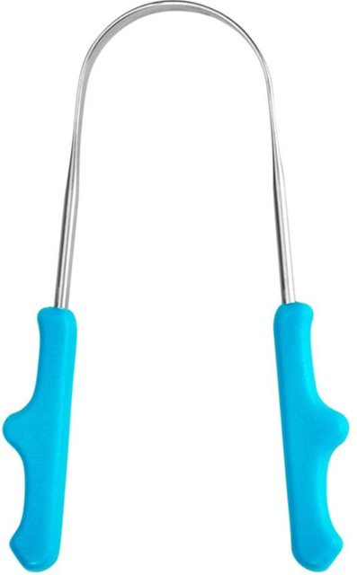 Binchi Health Technology Zungenschaber Edelstahl, U-Form, Damen, blue - Bild 1