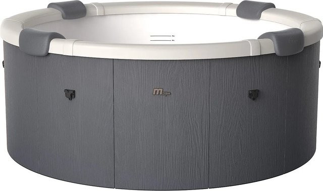 MSpa Halbfester Whirlpool Lapeka in Anthrazitgrau, halbrund, Durchmesser: 182 cm - Bild 1