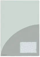 FolderSys Angebotsmappe aus Kunststoff in A4, transparent und grau, B/H: 21,0 x 29,7 cm (A4) - Bild 1
