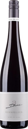 Diehl Eins zu Eins Dornfelder Rotwein, Pfalz, 2024, süß, 0,75 l