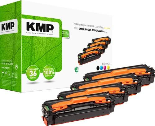 KMP Tonerpatrone Schwarz für Samsung K504, C504 und Y504 Laserdrucker - Bild 1