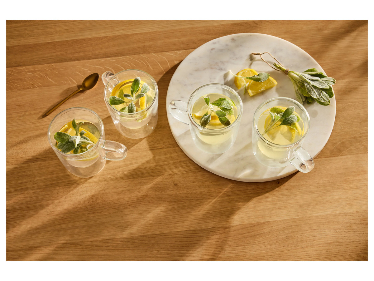 SILVERCREST Thermo-Teeglas 4er Set transparent - Bild 2