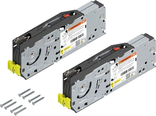 Blum Kraftspeicher-Set Aventos HF Top 22F2500 Blumotion mit Spanplattenschrauben in Silber/Galvanisiert - Bild 1