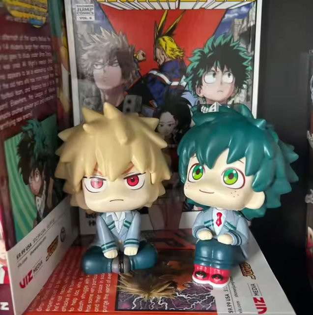 Bandai Boku No Hero Academia Actionfigur, Bakugo Katsuki, Midoriya Izuku & Todoroki Shoto, Set / Bundle - Bild 1