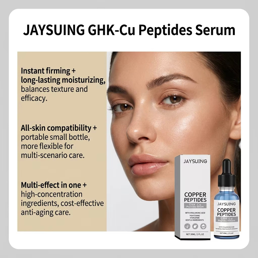 jaysuing Kupferpeptid-Serum mit Hyaluronsäure, Gesicht, Unisex - Bild 2