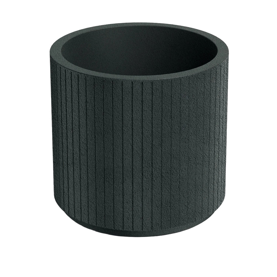 Prosperplast Blumentopf Coro in Charcoal, Durchmesser: 36 cm, Höhe: 40 cm - Bild 2