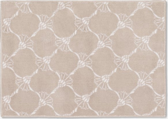 Badteppich Joop Repetition in Beige aus Baumwolle, B/T: 50 x 70 cm - Bild 1