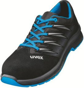 Uvex Halbschuhe 2 trend S2 in Blau Schwarz Größe 35 Weite 12 - Bild 1