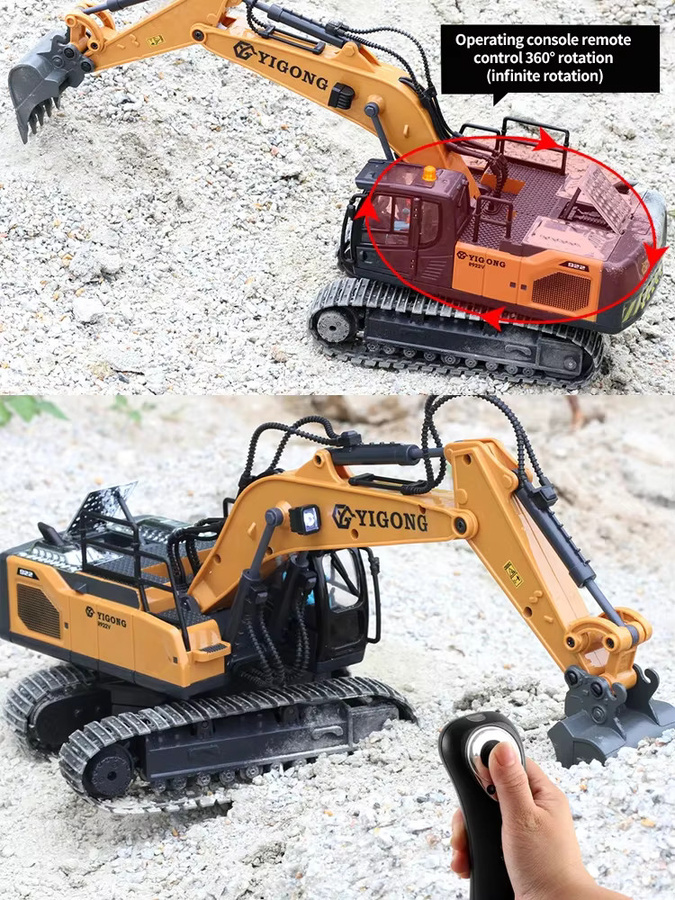 CONUSEA Bagger RC Crawler, Metall, 1:20, ab 6 Jahre - Bild 6