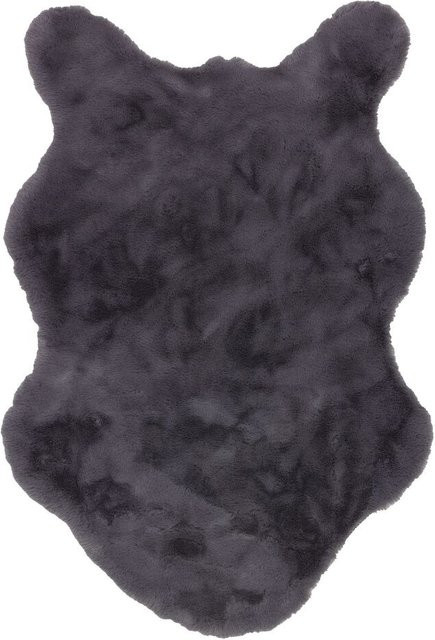 Kunstfell Schöner Wohnen Tender in Anthrazit, B: 110 cm, T: 70 cm - Bild 1