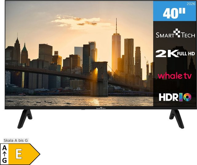 Smart Tech Whale Smart TV 40FH01K Fernseher 40 Zoll Full HD HDR Bluetooth Schwarz - Bild 4
