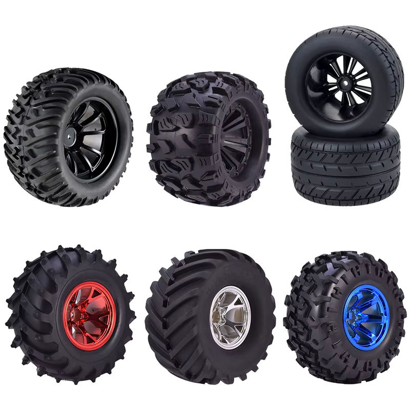 Traxxas 4-teiliges Set Monster Truck Reifen Räder 1/10 - Bild 2