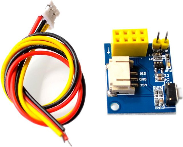 Si Tai&SH ESP8266 ESP-01 ESP-01S RGB LED Controller Modul für Arduino IDE und WS2812 Lichtringe - Bild 1