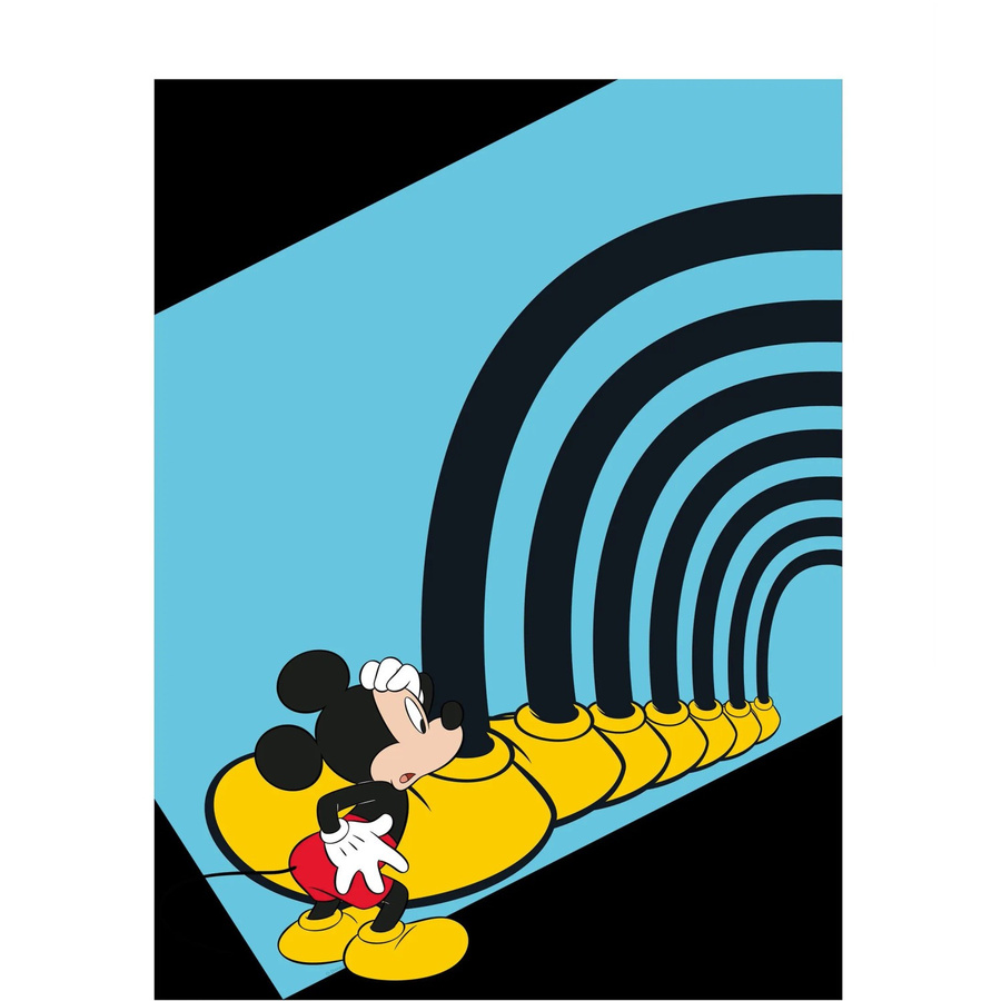 Komar Wandbild Mickey Mouse Kinderwelten, bunt, Breite: 40 cm, Höhe: 50 cm - Bild 2
