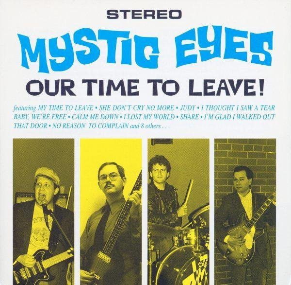 Mystic Eyes - Unsere Zeit zu gehen CD von Get Hip Records, Rock Album aus dem Jahr 1988, Blau/Mehrfarbig, Gebraucht - Bild 1