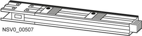 Siemens Schienenkasten BVP:261751 BD2C-3-1250-SB-3 in Kupfer und Lichtgrau mit 699mm² und 1250A bei 690 V/AC - Bild 1