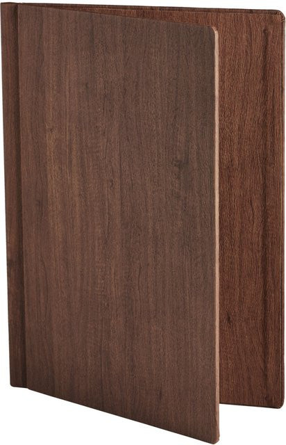 VEGA Klemmbinder Calgary A4 ohne Prägung in Braun, B: 22,5 cm, H: 30,5 cm - Bild 1