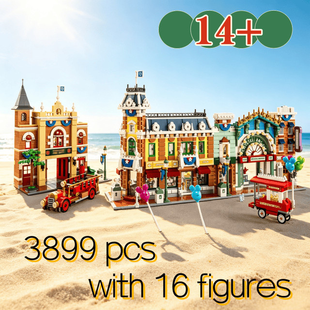 Leyuan Street Bausteine, 3.899 Teile, ab 14 Jahren - Bild 1