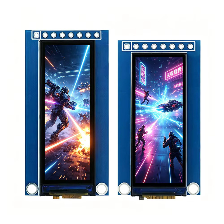 Estardyn TFT-LCD-Bildschirm mit 1,45/1,68 Zoll, GC9107/NV3007 kleiner Streifenbildschirm, SPI-Farbdisplay in Blau - Bild 2