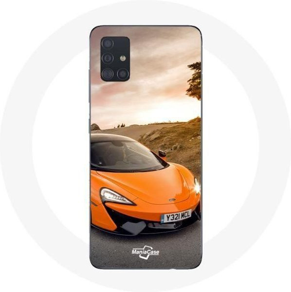 Samsung Galaxy A51 5G Hülle im McLaren Formel 1 Design in Orange - Bild 1